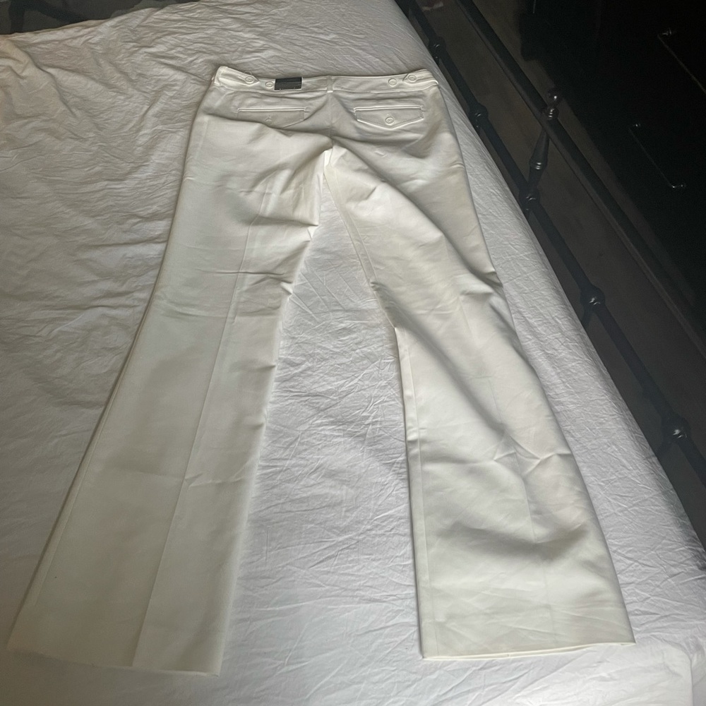 Express Slim Low Rise White Pants Size 6R